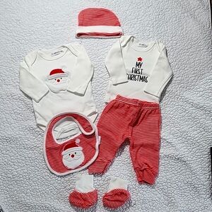 (NWOT) Baby Christmas Outfit Set